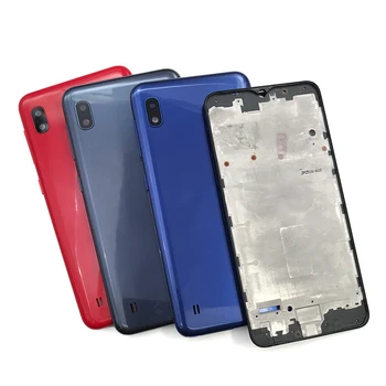 

10Pcs/Lot,Back Cover Case Battery Rear Housing Front Housing For Samsung A10 A105F Replacement Parts