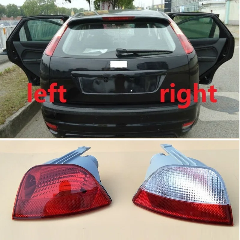 REAR TAIL LIGHT LAMP LOWER IN BUMPER LEFT+RIGHT For Ford Focus 2005-2007