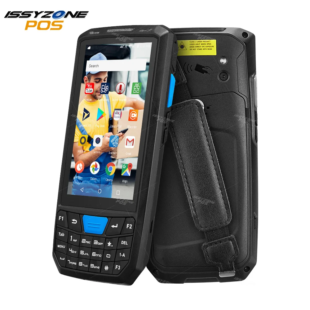 ISSYZONEPOS Rugged Android 8.1 PDA Handled POS Terminal 1D 2D Barcode  Scanner Data Collector for Warehouse Bar codes Reader PDA|Scanners| -  AliExpress