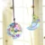 H&D Set 2pcs Подвесные Кристаллы AB-Color Mandala & Crescent Moon Prism Suncatchers для украшения домашнего окна Люстра Запчасти DIY