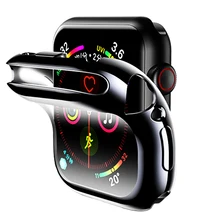 Экран защитный чехол для Apple Watch группа 4/3/2/1 iwatch 42 мм 38 мм 4 мм 40 мм противоударный Shell протектор Аксессуары
