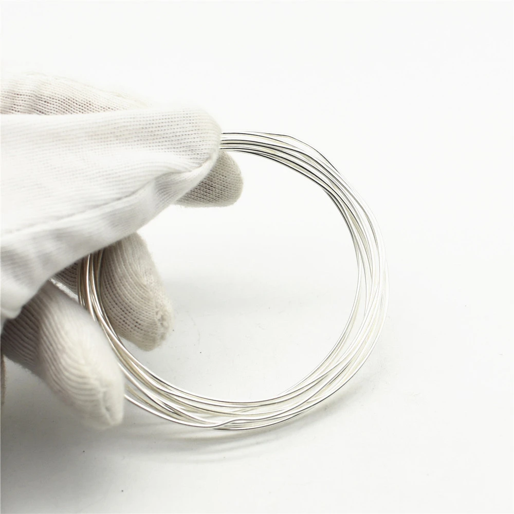 

Silver Thread Wire Ag High Purity Silver 99.99% Thread 0.3-12mm Silver Stick Scientific Research Experiment Conductive Silver