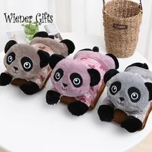 Calentadores de manos recargables, botella de agua caliente recargable con Panda de dibujos animados, a prueba de explosiones, cintura cálida, Palacio Treasure C177