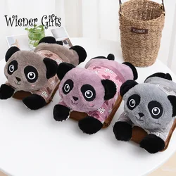 Rechargeable Hand Warmers New Cartoon Panda Rechargeable Hot Water Bottle Explosion-proof Warm Waist Warm Palace Treasure C177