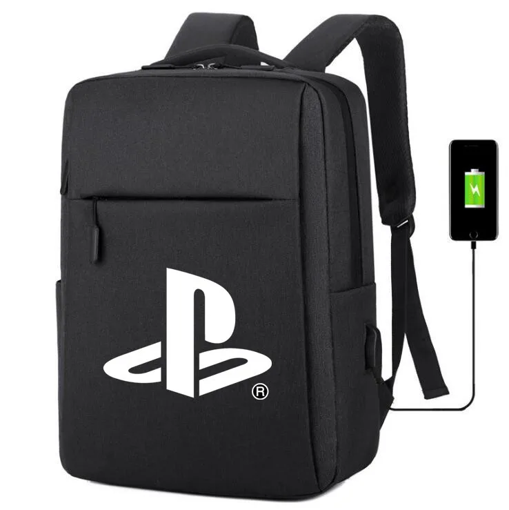 Playstation рюкзак usb зарядка холщовые школьные сумки ps4 сумка на плечо для ноутбука дорожная сумка рюкзак для подростков