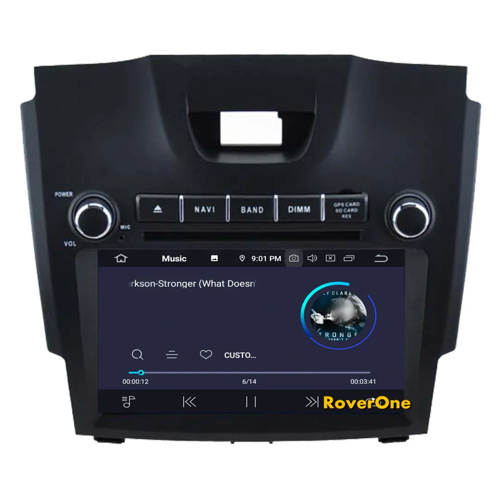 Flash Deal RoverOne Car Radio DVD GPS For Chevrolet S10 Colorado Trailblazer For Isuzu D-max Android 9.0 Octa Core Multimedia Player 10