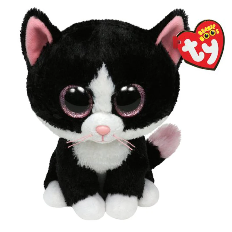 Ty Beanie Boos перец Кот плюшевые игрушки животные мягкие | Игрушки и хобби