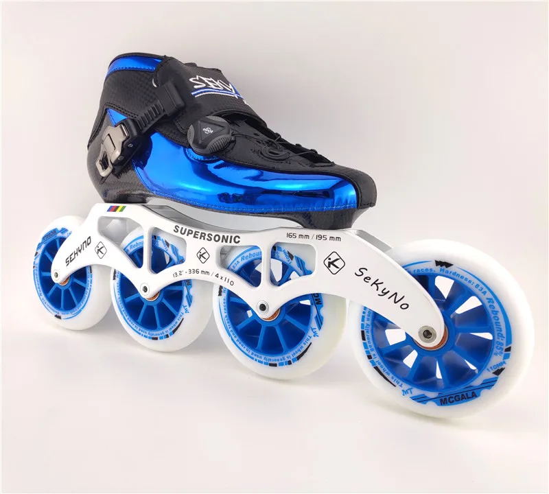 Model 11 Профессиональные встроенные скоростные коньки patines для взрослых, скоростные коньки для детей, Гоночные соревнования, углеродное волокно, сапоги M7, рама, эластичное колесо - Цвет: Model 11