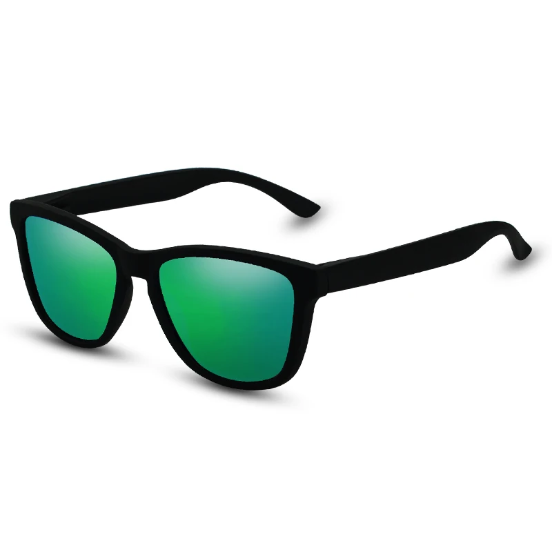 C3Green Mirror AOFLY, фирменный дизайн, модные поляризационные солнцезащитные очки для мужчин и женщин, квадратные мужские солнцезащитные очки для рыбалки, женские очки zonnebril heren UV400 - Lenses Color: C3Green Mirror