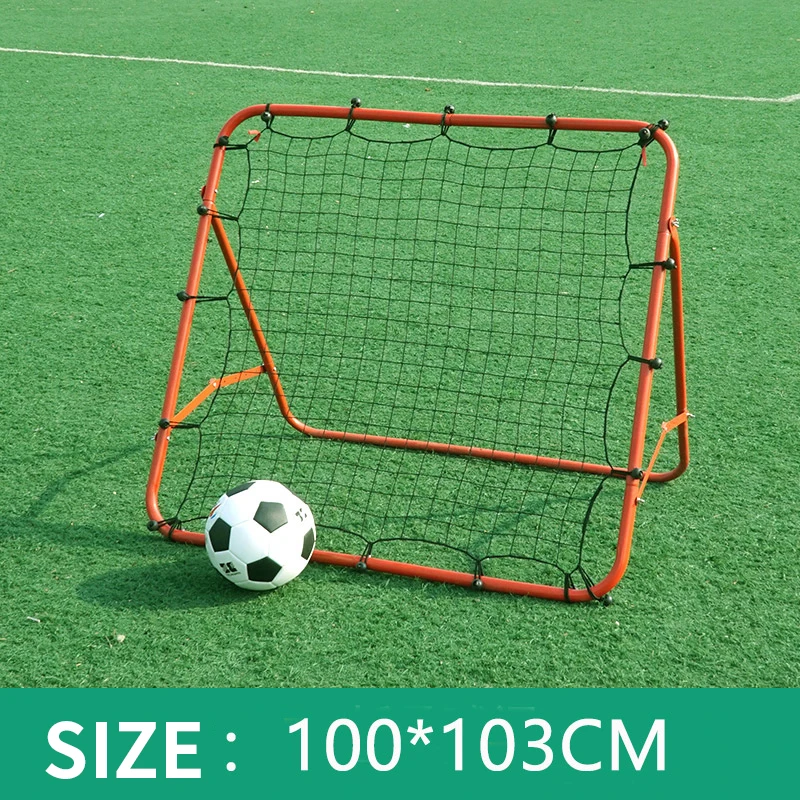 Football rebound net rebound net shooting auxiliary training equipment children's fast pass football goal adjustable