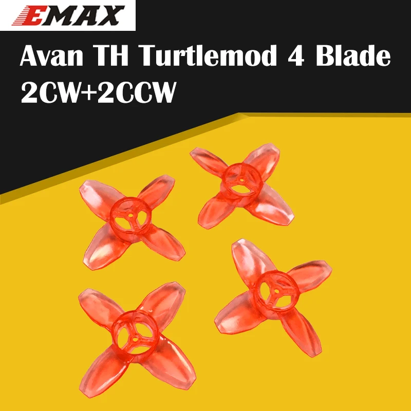 Горячая Распродажа 2 пары Emax Tinyhawk комнатный FPV гоночный Дрон запасные части Avan TH
