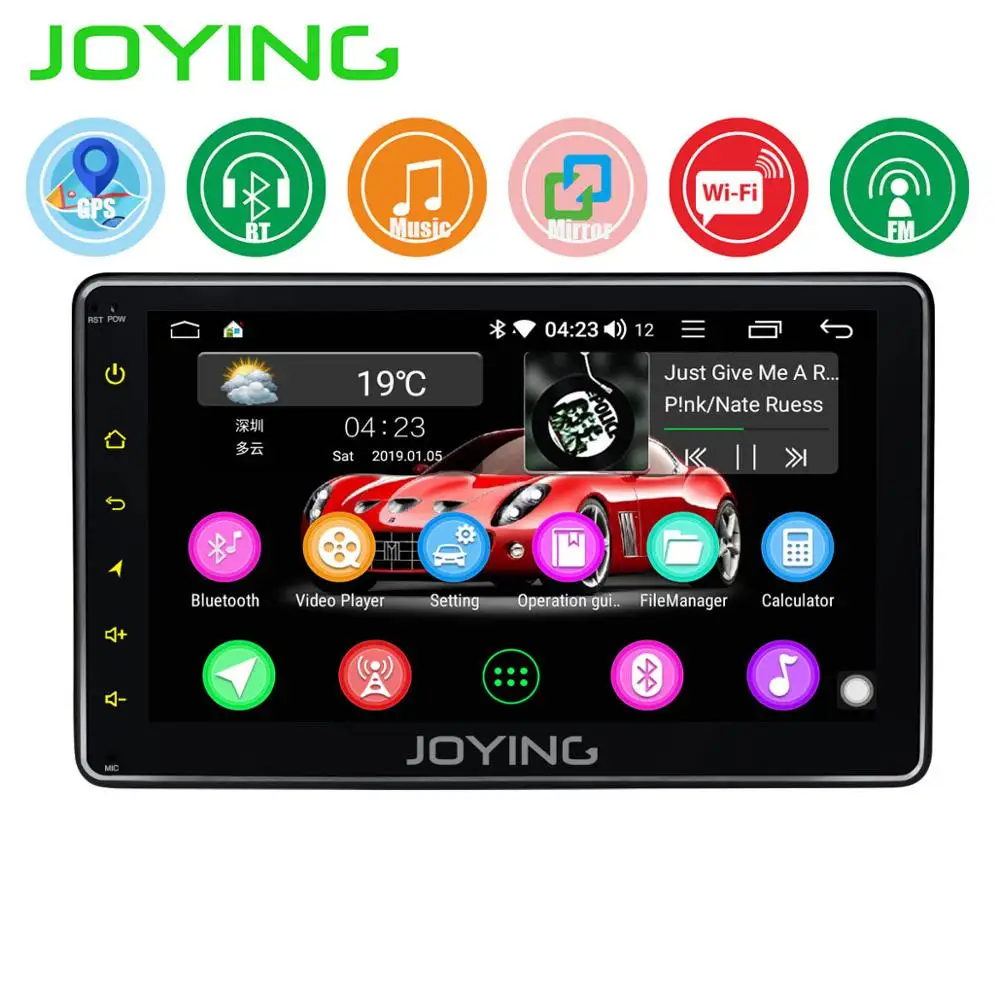 

JOYING Single 1 din 7'' Android Auto Product Car Radio stereo glasses Head Unit Multimedia NO DVD Player Tape Recorder Cam Dash
