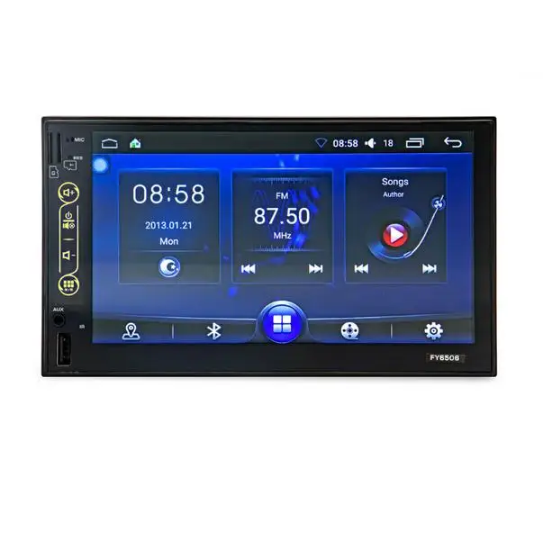 5 шт. 2 Din 7 ''автомобиль MP4 MP5 hands-free wifi Интернет видео плееры сенсорный экран Авто автоматический gps навигация радио