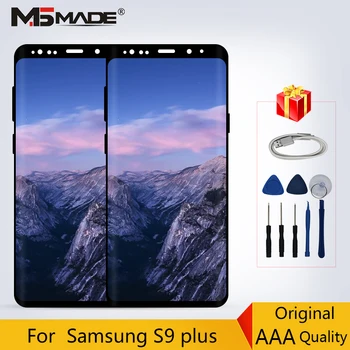 

100% Original For Samsung Galaxy S9 Plus LCD G965F G965 S9+ Display Touch Screen Digitizer Replacement Parts No Shadow Prefect