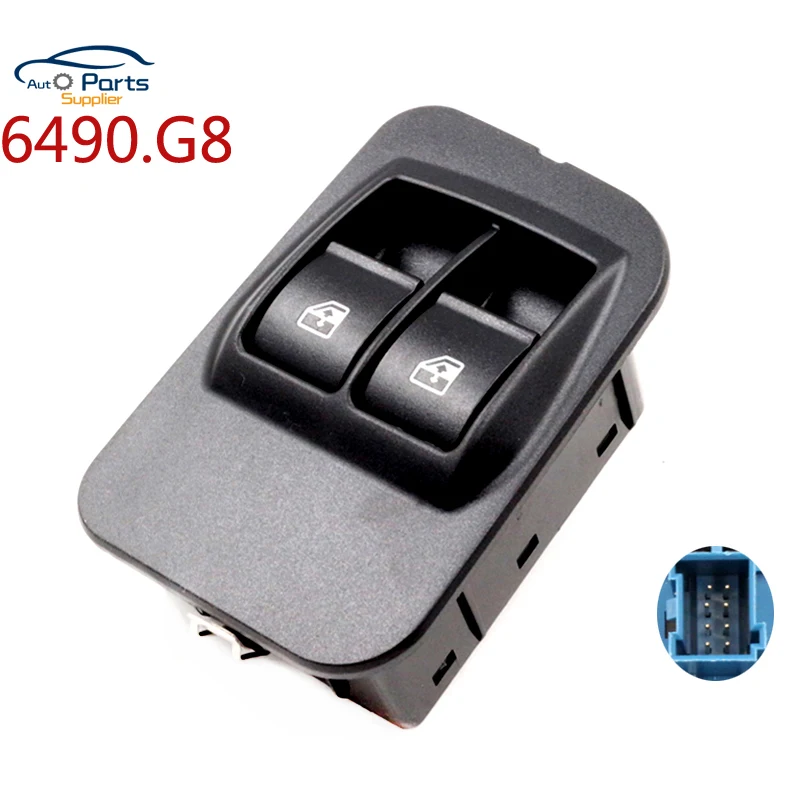 6490.G8 6490G8 ABS Power Master Window Lifter Control Switch For Peugeot Bipper Fensterheberschalter Schalter Fenster | Автомобили и