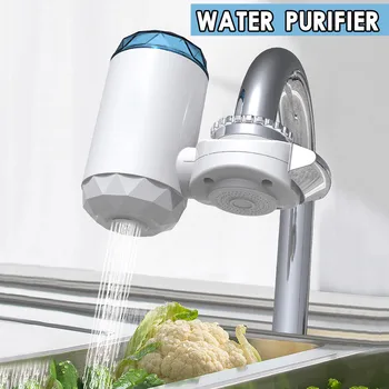 

Kitchen Tap Water Filter Purifier Household Faucet Ceramic Filter Prefiltration Accessories Contaminant Alkaline Water Filter