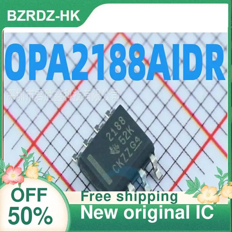 

10 шт. OPA2188AIDR SOP-8 новый оригинальный IC