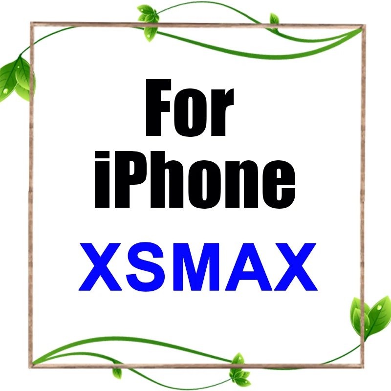 LvheCn трилистник Клевер чехол для телефона чехол для iPhone 5 6 6s 7 8 plus X XR XS max 11 Pro samsung Galaxy S7 edge S8 S9 S10 - Цвет: for iPhone XS max