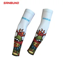 Спортивный мультфильм горный велосипед манжета для верховой езды Защита от солнца манжета спортивный вискозный нарукавник настраиваемый