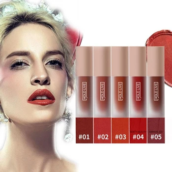 

Matte Lipstick Beauty Sexy Rouge Lip Long Lasting Moisturizing Smudge-proof Lips