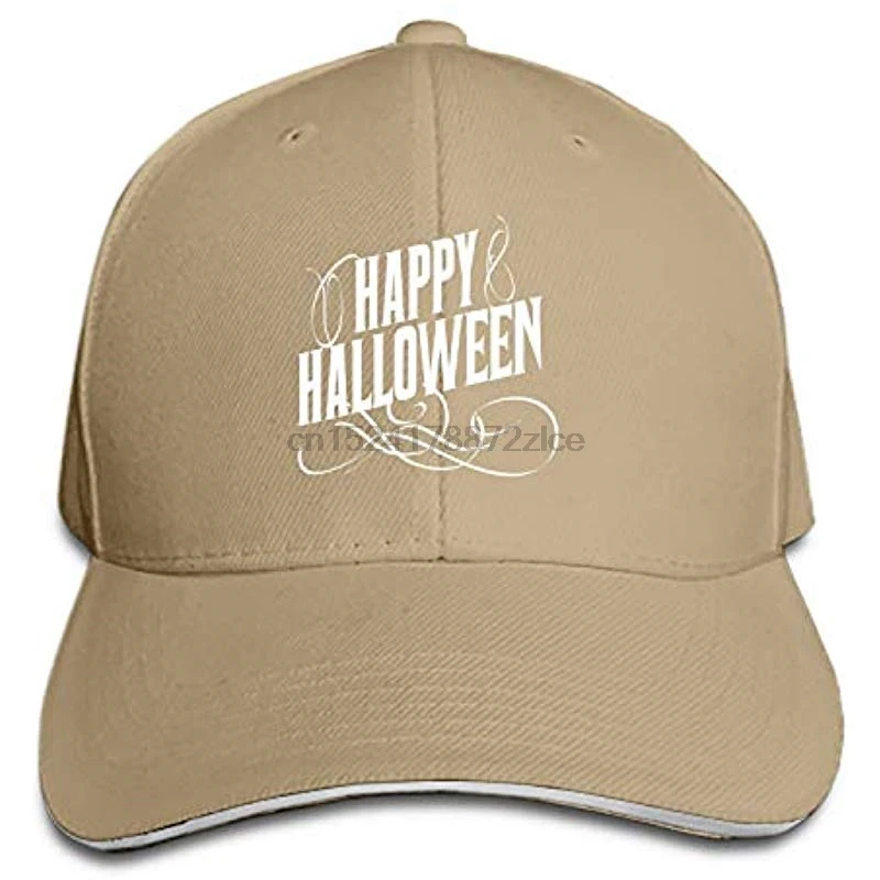 Подгонянная унисекс бейсболка для дальнобойщика Регулируемая Счастливый Хэллоуин остроконечная шляпа сэндвич