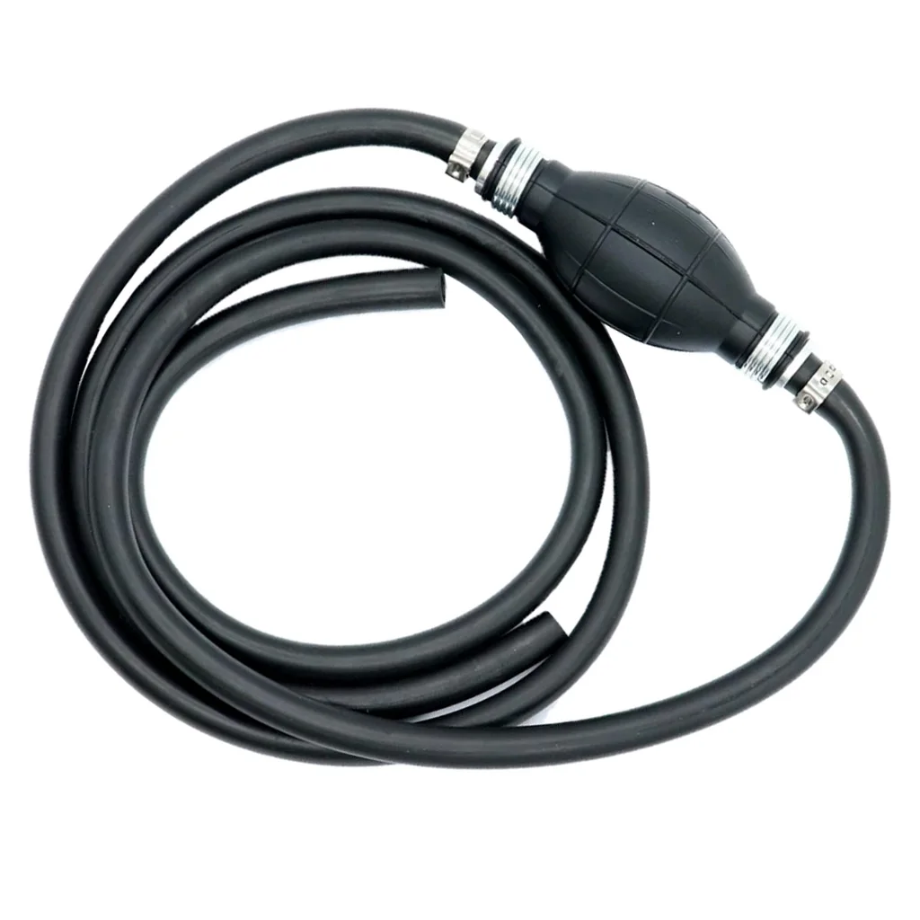 Auto Replacement Rubber Hand Diesel Primer Pump w/ Pipe Hose Manual Fuel Delivery AP3736