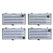 Модный макияж для женщин 60 шт./лоток для ресниц ресницы для наращивания вечерние ресницы для наращивания ресниц