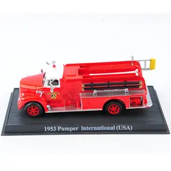 Atlas 1:43 Масштаб 1953 Pumper Международный (США) Литье под давлением США пожарная машина аппарат Модель Коллекция автомобилей игрушки