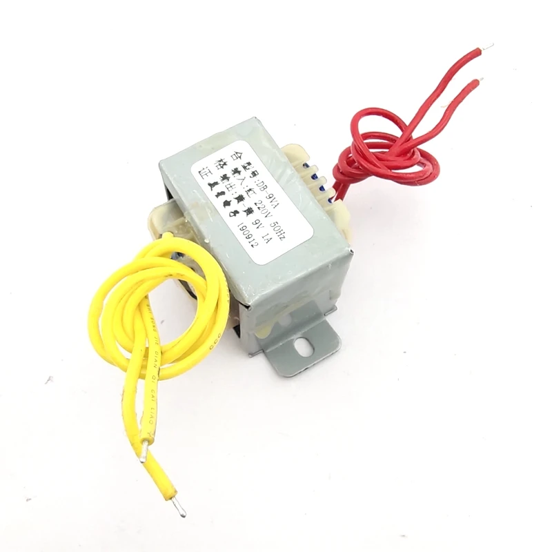 EI41 type power transformer 220V to 9V 1A AC 1000mA audio amplifier |