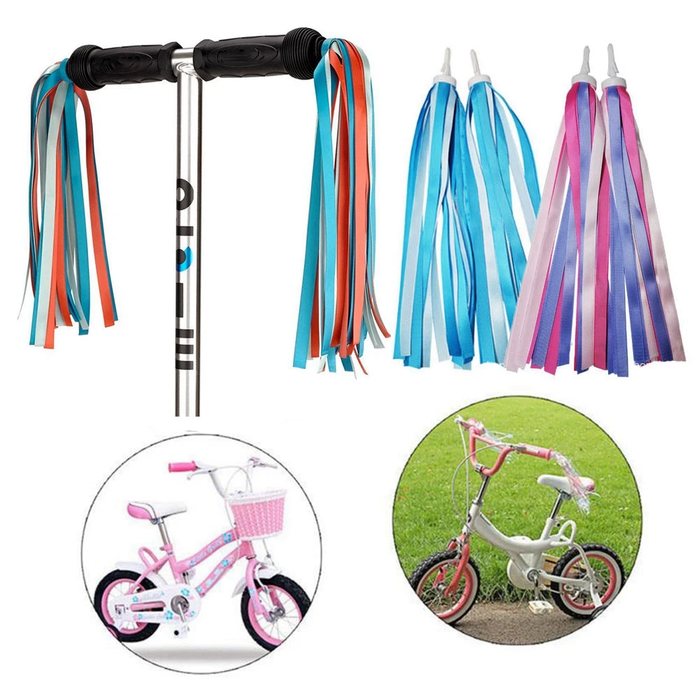 Bicycle Handlebar Tassels Decoration 1Pair For Bike Cycling Tricycle Scooter Handlebar bicycle handlebar bike accessory