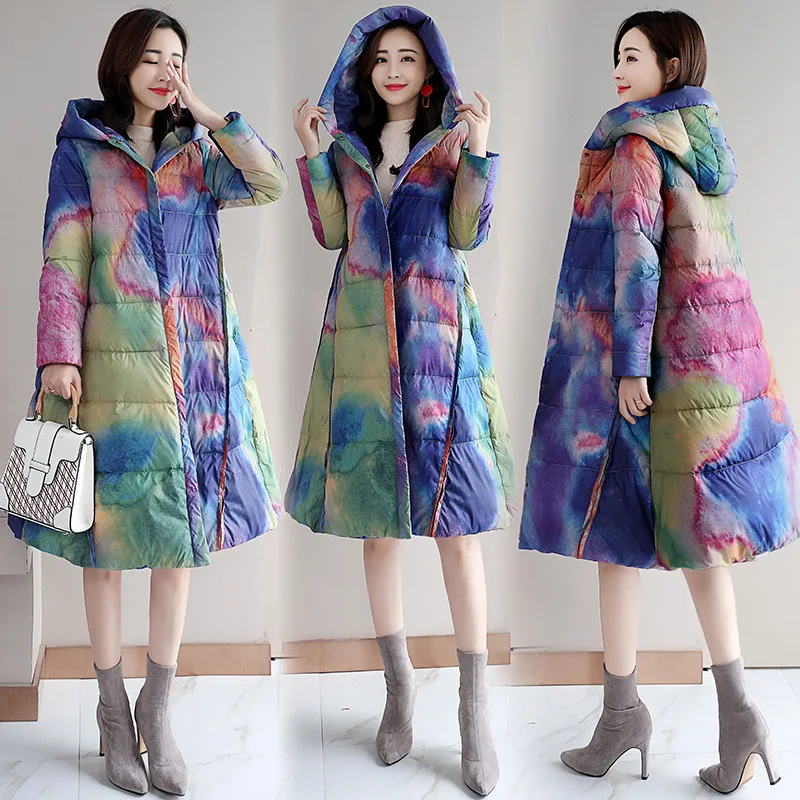 

2018 Winter New Jtyl918 Trend Women's Fashion Hooded Cotton-padded Clothes Entity