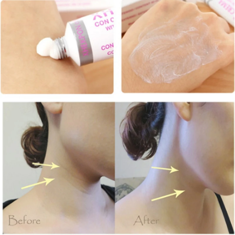 Отбеливающий Коллаген для ухода за кожей лица и шеи крем от морщин гладкий