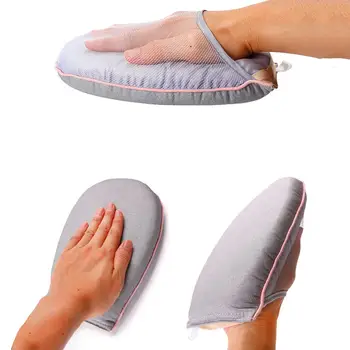 

Mini Ironing Board Household Ironing Pad High Temperature Resistant Sponge Handheld Steam Ironing Gloves Portable Quick Delivery