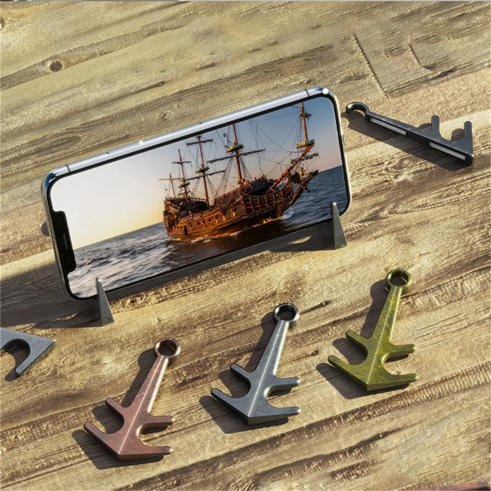 

Smartphone Desk Mount Stand Phone Holder Mini Anchor Bracket for Mobile Phone Tablets Outdoor Bracket Accessories
