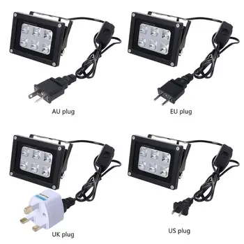 

1 PC 60W 405nm 6 UV LED Resin Curing Light Lamp for SLA DLP 3D Printer US/UK/EU/AU Plug 3D Printer Parts