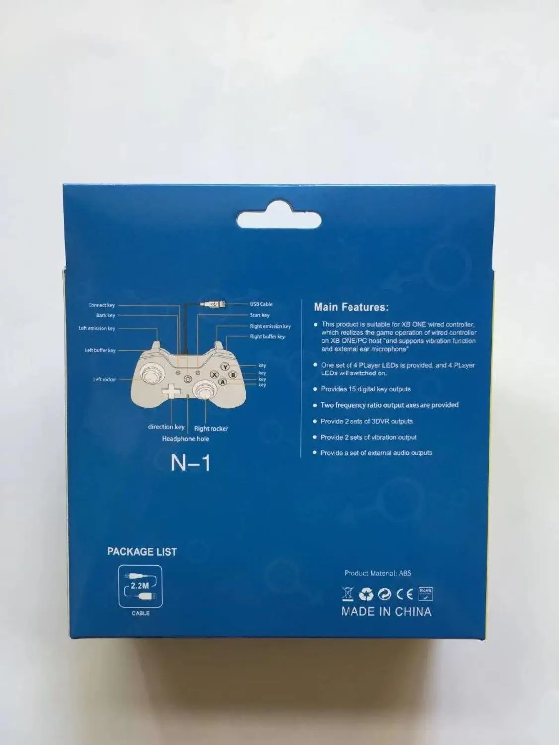 USB проводной джойстик Ручка джойстика для microsoft xbox one/Windows PC XBOXONE SLIM X