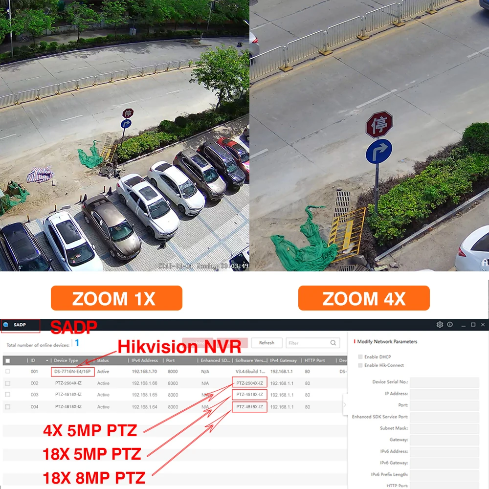 Hikvision совместимая PTZ IP камера 5MP 4X 16X зум скоростная купольная наружная IR 50M H.265 CCTV