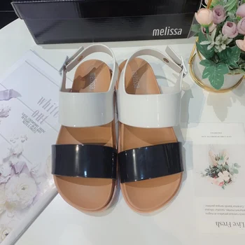 

2020 New Melissa Ladies Jelly Sandals Brazilian Holiday Women Jelly Shoes Summer Ladies Casual Jelly Shoes Ladies Melissa Sandal