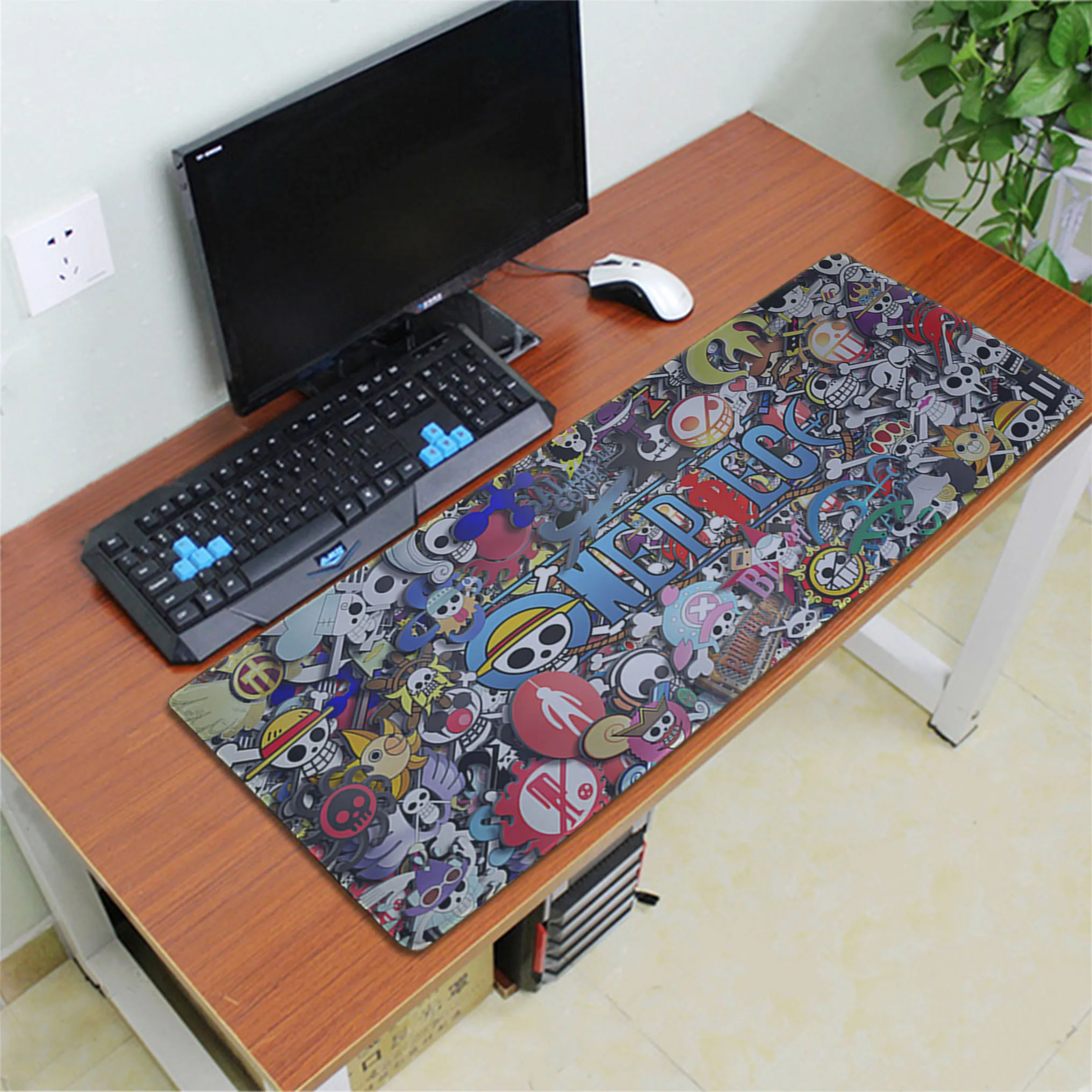 Коврик для мыши Chopper padmouse 900x300x2 мм, большой коврик для компьютерной мыши notbook, цельный игровой коврик для мыши, геймерский коврик для мыши с клавиатурой