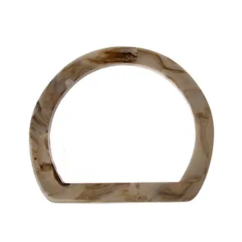 

Resin Bag Handle for Handcrafted Handbag Purse DIY Bags Accessories New Fashion Bag Handles