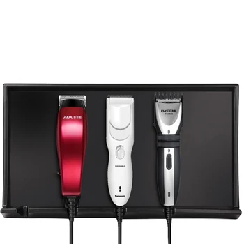 

ABS Barber Clipper Tray Anti-slip Salon Clippers Organizer Razor Case Professional Hair Trimmer Holder Hair Salon Accessories