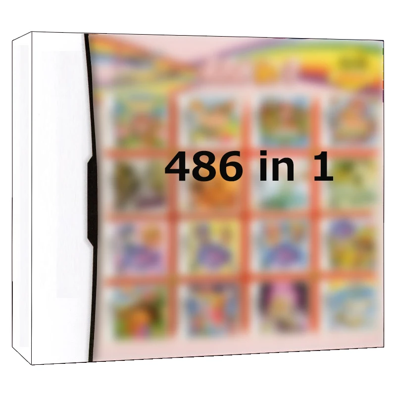 DS видеоигры картридж консоли карты сбора 486 в 1 для DS 3DS 2DS