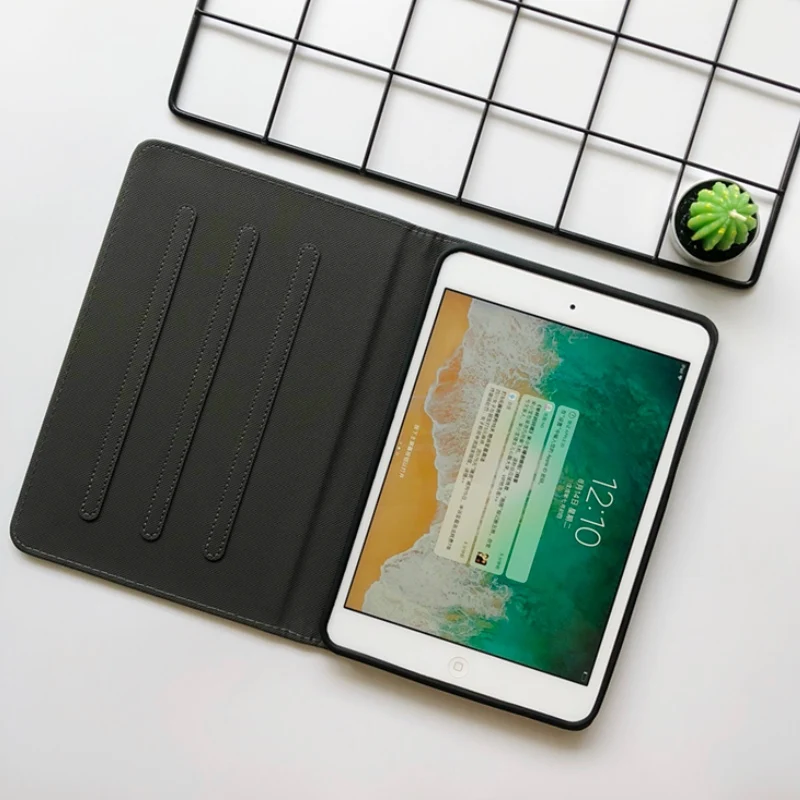 Автоматический будильник смарт-чехол с подставкой для Планшеты ipad Mini1 на возраст 2, 3, 4, 5, ipad air 2 3 pro 10,5 Мультфильм защитный чехол для ipad 2, 3, 4 18 9,7
