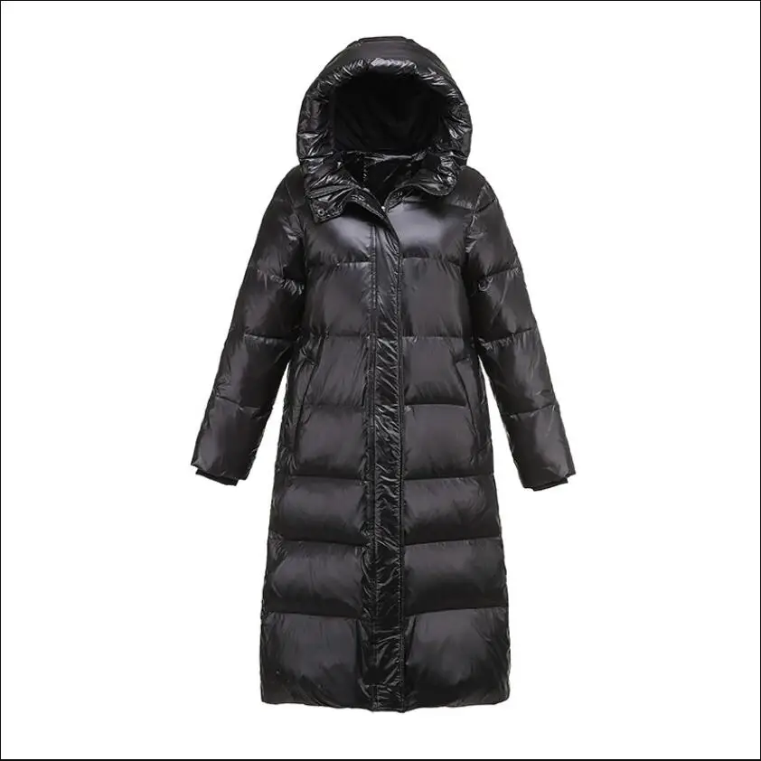 hiver manteau femme s Long vers le bas Parka bluc canard vers le bas veste chaude epaisse veste manteau femme A capuche непроницаемая одежда pardessus
