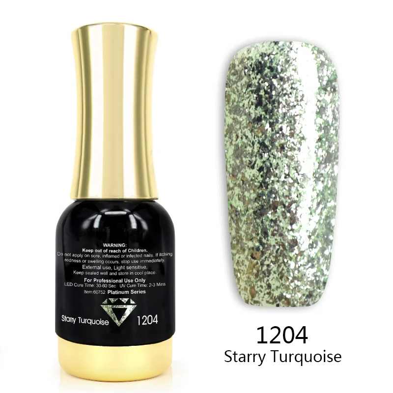 Venalisa Platinum Gel Polish - Tempered Top Coat UV LED Nail Lacquer
