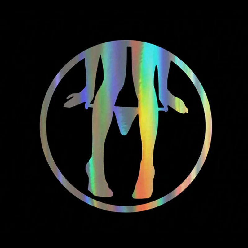 

Reflective Sexy Panty Dropper Reflective Car Sticker and Decal Rear Windshield Bumper Cover Scratches Car Accessories KK15*15cm