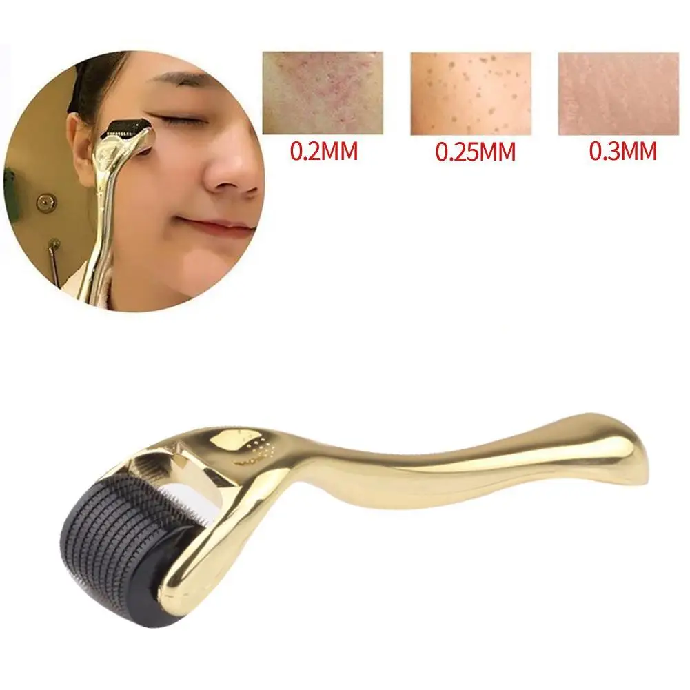 

DRS 540 Derma Roller 0.2/0.25/0.3mm Micro Needles Titanium Mezoroller Machine for Skin Care Hair-loss Treatment Facial Care Tool