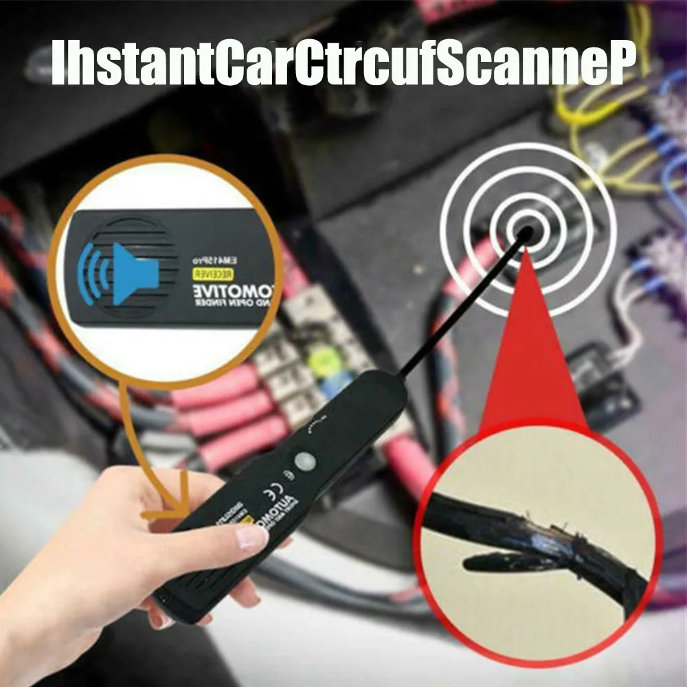 US $26.29 Car Circuit Scanner Digital Diagnostic Tool Car Transmitter Automotive Cable Wire Tracking Finder Tracker Universal Tool
