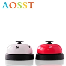 Классическая Детская игрушка обучающий колокольчик открытый обучающий стук генератор игрушки кольца с собакой колокольчик Pet следы колокольчик Дин дон