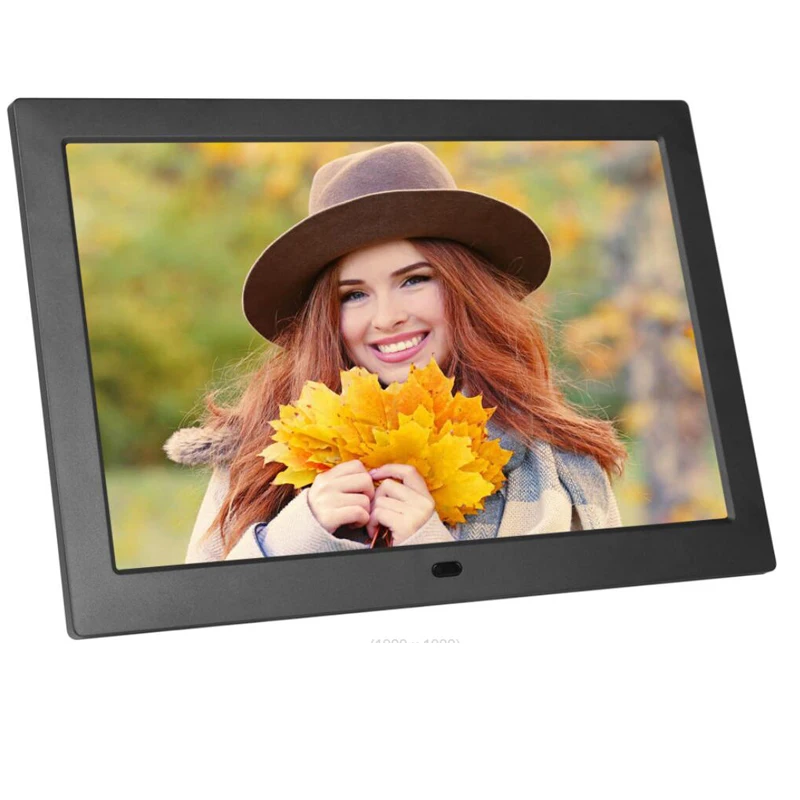 HD IPS LCD 1280*800 Digital Photo Frame Alarm Clock MP3 MP4 Video Player with Remote Desktop 10 inch acrylic digital photo frame